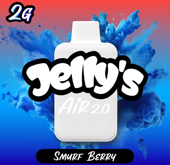 JELLY'S 2G SMURF BERRY DISPOSABLE VAPE