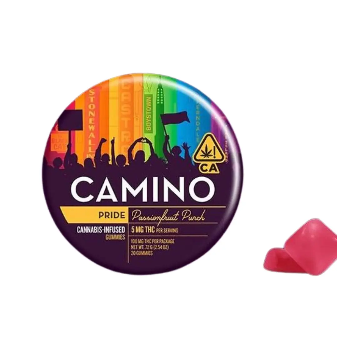 Camino Gummies Pride Passionfruit Punch 100mg