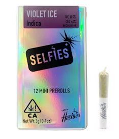 SELFIES VIOLET ICE 12 MINI JOINTS REGULAR INDICA 3G