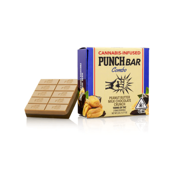 COMBO - Peanut Butter Milk Chocolate Crunch 100mg