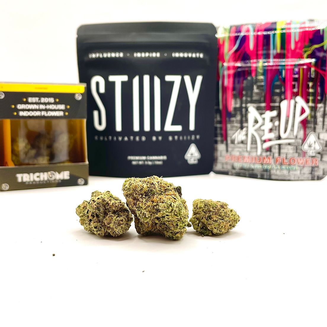 *Deal! $109 Mix n' Match Any (3) Indoor 1/8s by The Re-Up, Trichome Productions & Stiiizy