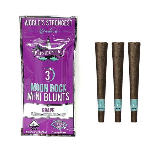 Presidential - Moonrock Grape - 3pk/2.1g Blunt Pack
