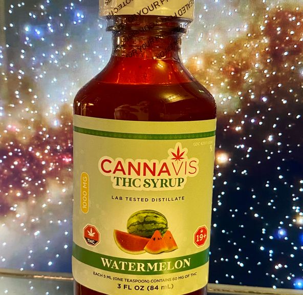 Cannavis THC Syrup - Watermelon 1000mg