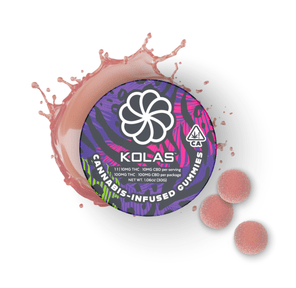 Kolas Gummies Mixed Berry 100mg THC / 100mg CBD