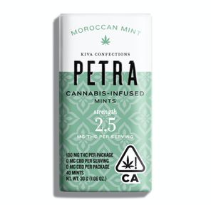 Kiva Petra Mints Moroccan Mint 100mg