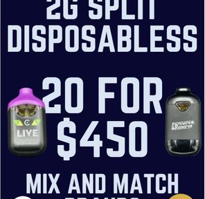 2g Split - 20 Pack - Mix and Match Deal