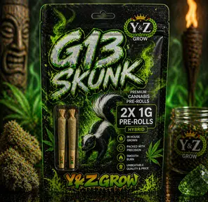 1G Pre-Roll: G13 Skunk (H) 2 Pack