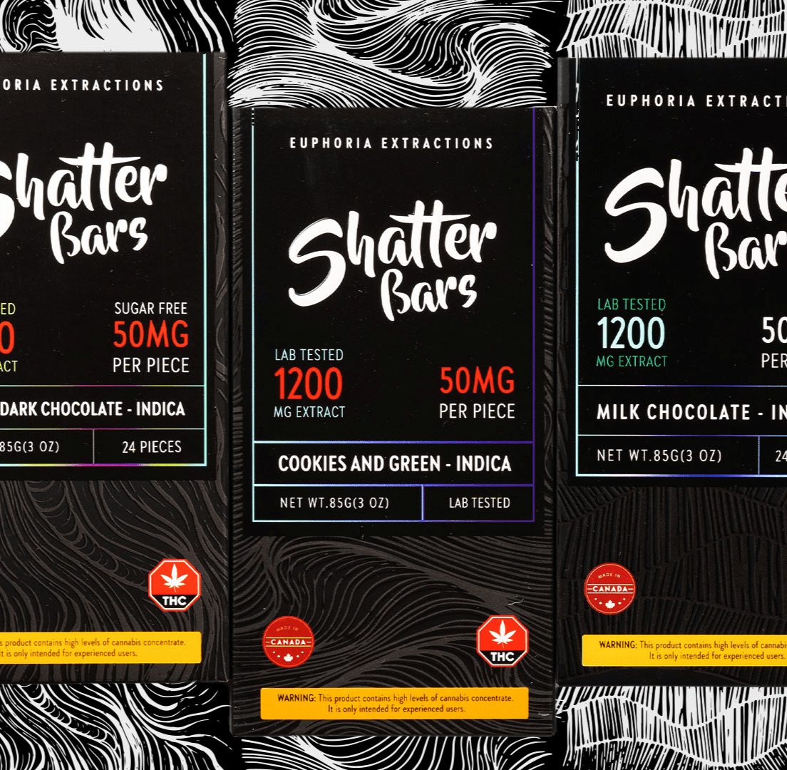 Euphoria Shatter Bar 1200mg