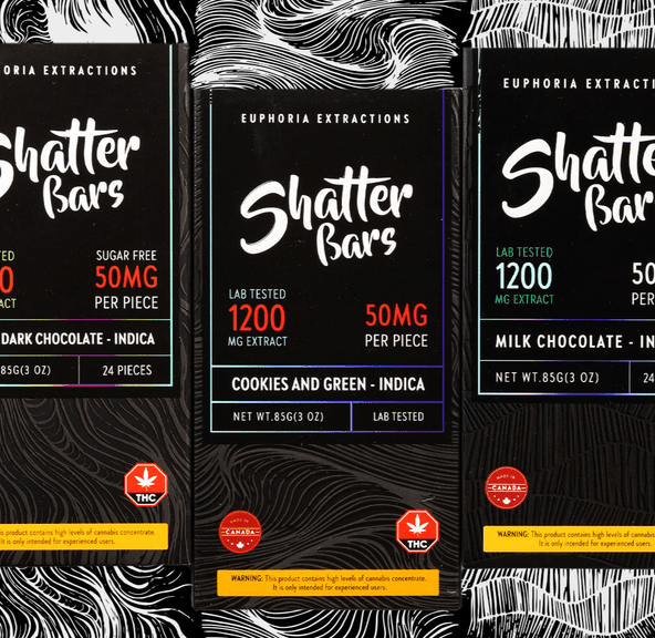 Euphoria Shatter Bar 1200mg