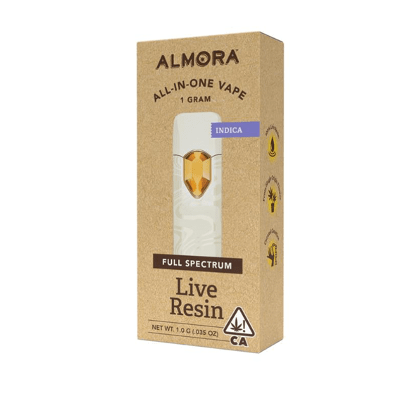 Almora Farm: 1.0g AIO: Platinum Purple