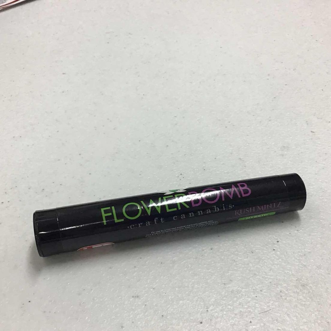 Kush Mintz Flower Bomb Infused Preroll 1g