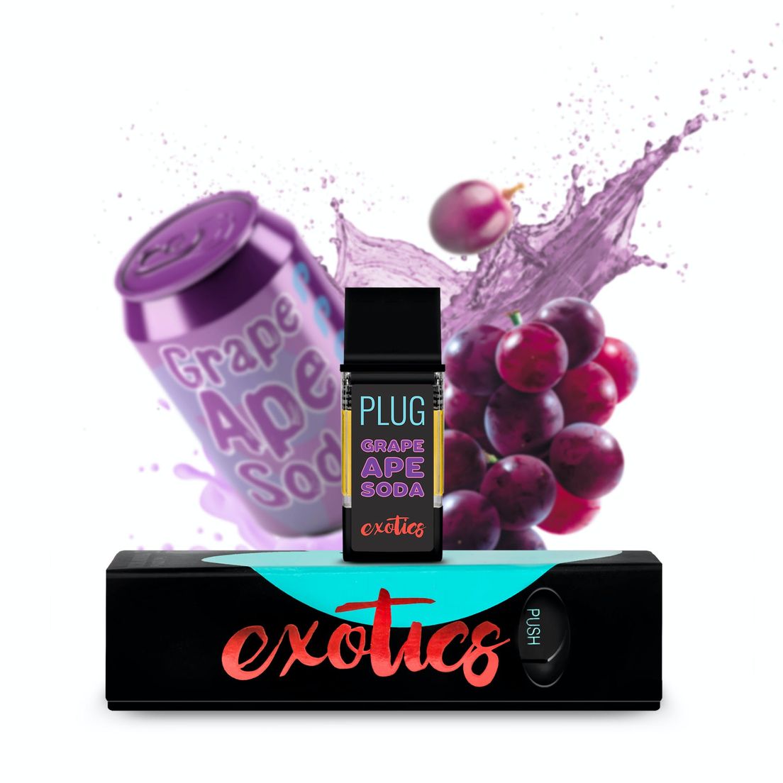 PLUG EXOTICS: Grape Ape Soda