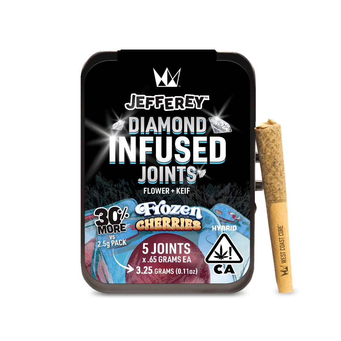 Frozen Cherries Jefferey 5pk Infused Pre Rolls 3.25 g