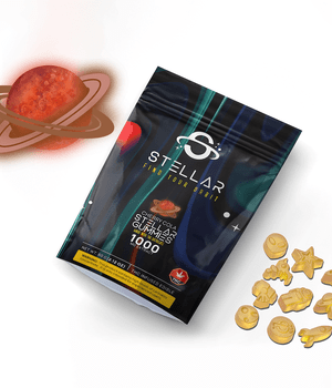 1000mg Cherry Cola Galaxy Gummies by Stellar Treats