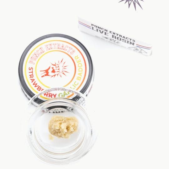 Punch - Live Rosin - Garlic Waka - Badder (1g) - Tier 4