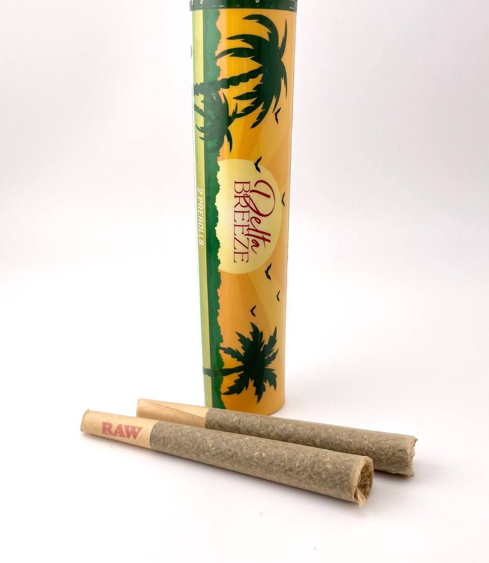 2g Sour Berry (Hybrid) Non-Infused 2-Pack Prerolls - Delta Breeze