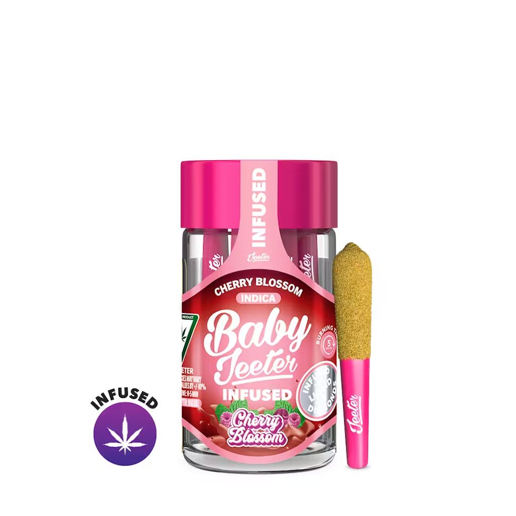 Jeeter - Cherry Blossom - infused baby pre roll 5k - 2.5g