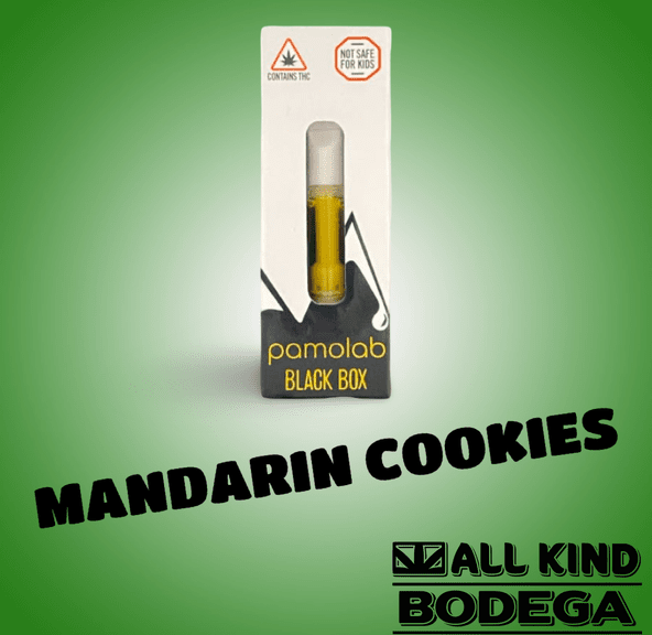 Mandarin Cookies Cured Resin Vape Cart 1g (@pamolab)