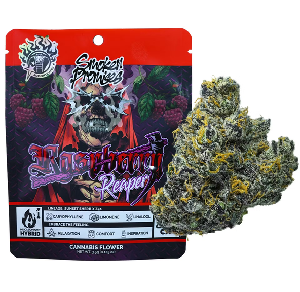 Smoken Promises - Raspberry Reaper - 3.5g Flower