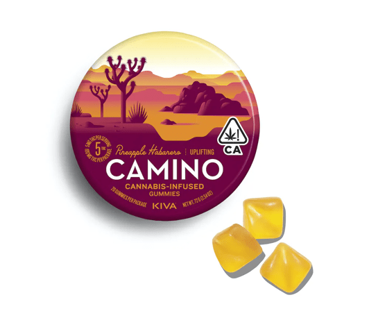 Camino - Pineapple Habanero "Uplifting" Gummies 100mg
