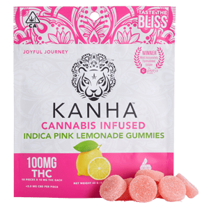 Kahna: Indica - Pink Lemonade (100 mg) Gummies