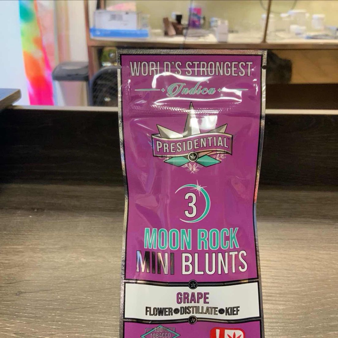 Grape Presidential Mini Blunts 3pk 2.1g