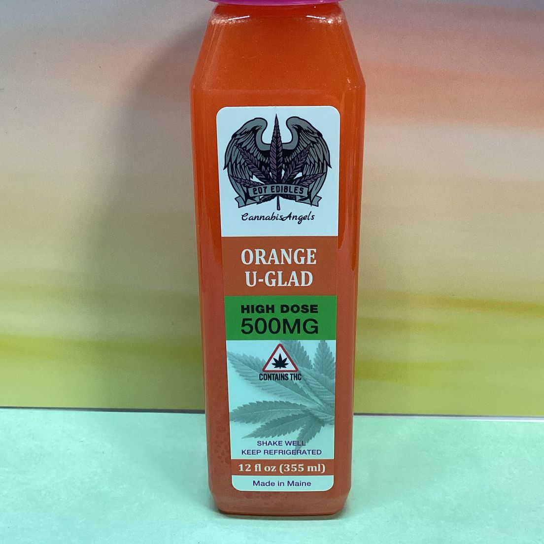 207 Edibles- Orange U Glad- Drink- 500mg