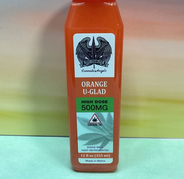 207 Edibles- Orange U Glad- Drink- 500mg