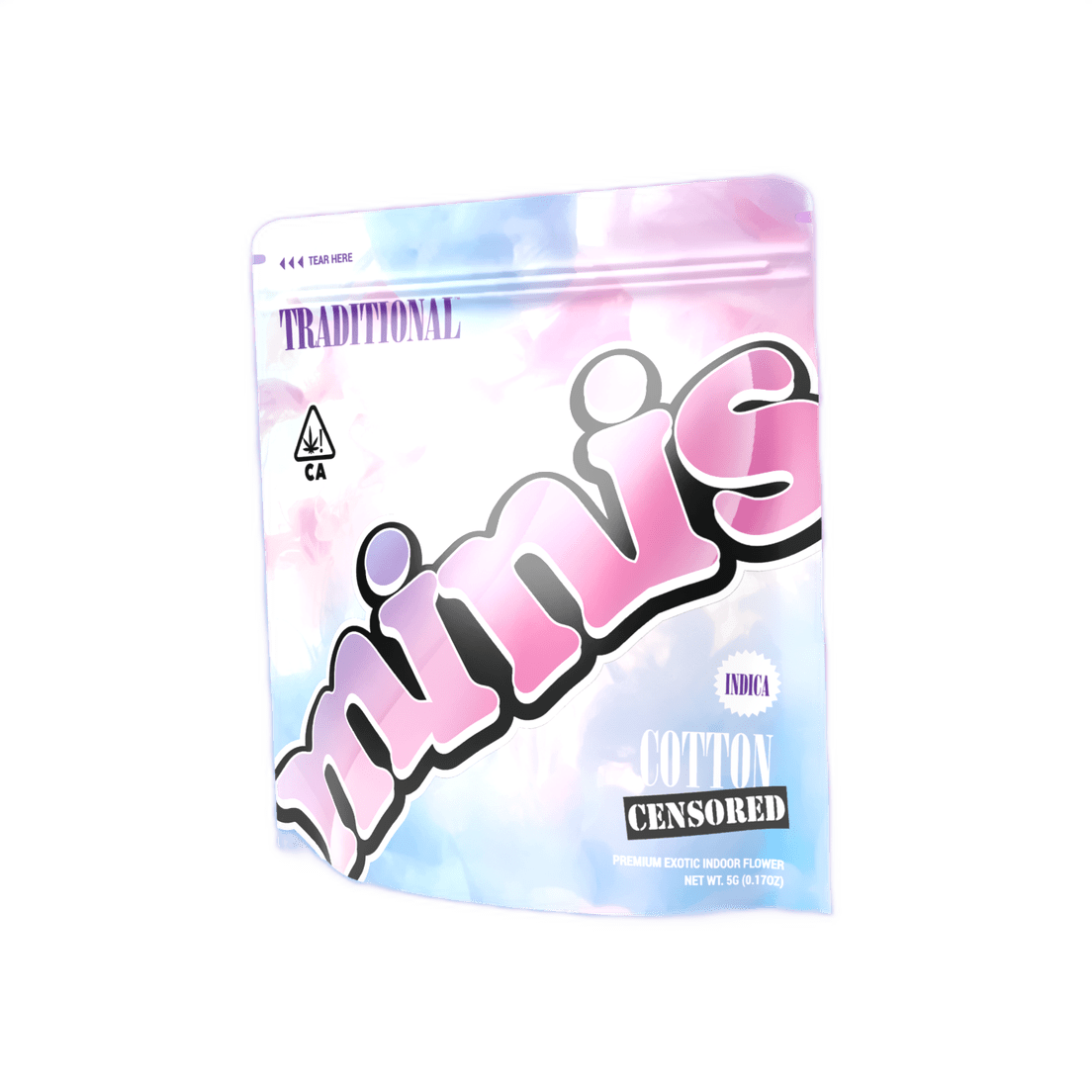 Traditional | Flower | 5g | Minis | Cotton Censored
