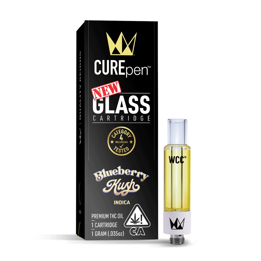 Blueberry Kush - 1G CUREpen Cartridge