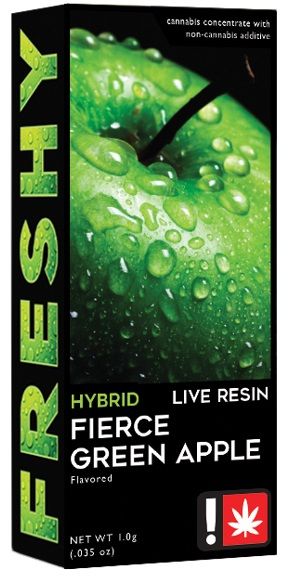 Freshy Live Resin + Botanical Terps Carts: Green Apple