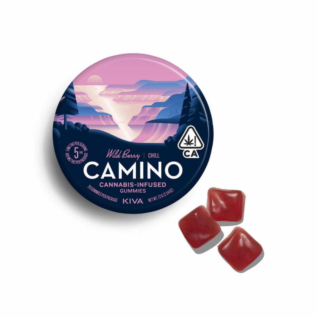 [Camino] Gummies - 100mg - Wild Berry