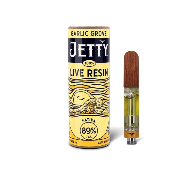Jetty- Garlic Grove Live Resin Cartridge 1g (S)