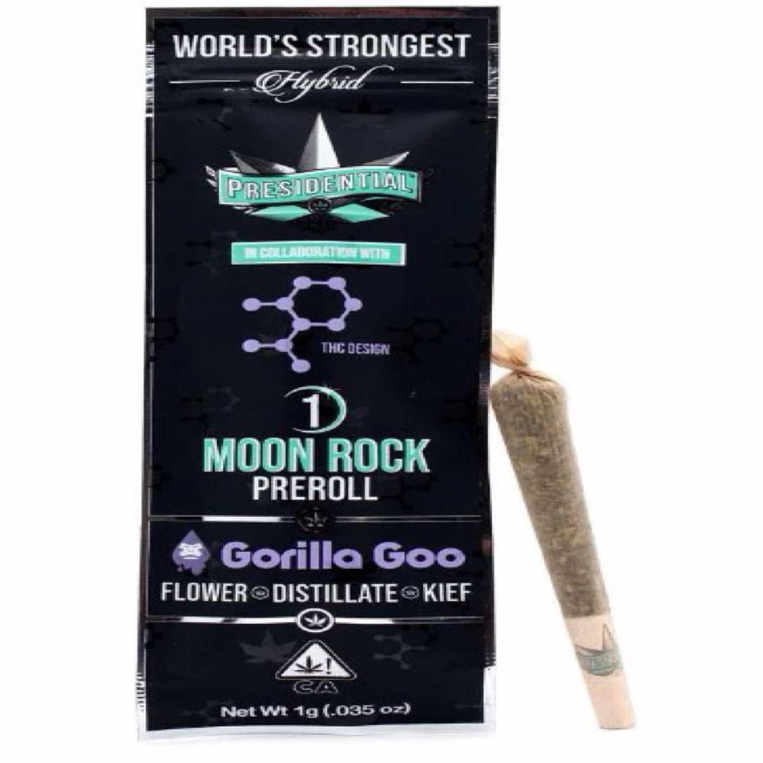 [Presidential] Infused Preroll - 1g - Gorilla Goo (H)