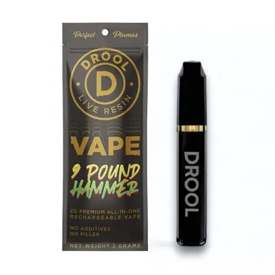 Drool 2g Live Resin Disposable - 9lb Hammer (9 Pound Hammer)