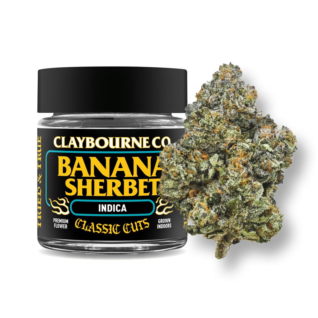 Claybourne Co. - Classic Cuts - 3.5g - Banana Sherbet