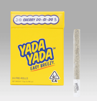 14 Pack Cherry Dosido Pre Rolls (0.5g each) - YADA YADA