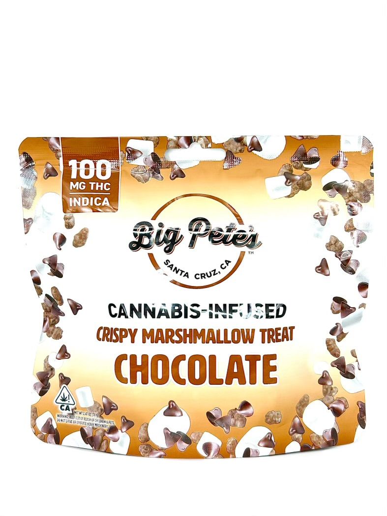 Big Pete's - Chocolate Crispy Marshmallow Treat - 100mg