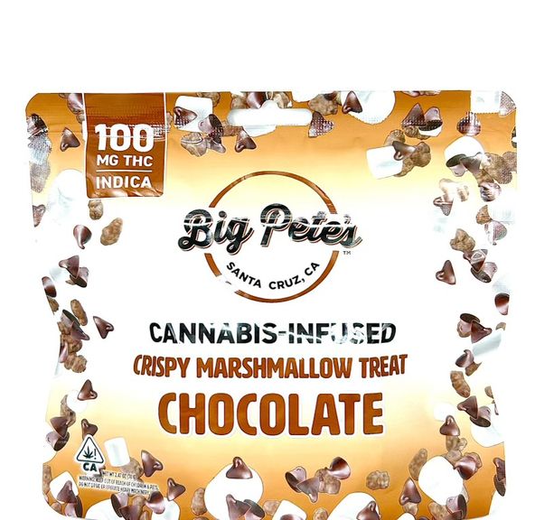 Big Pete's - Chocolate Crispy Marshmallow Treat - 100mg