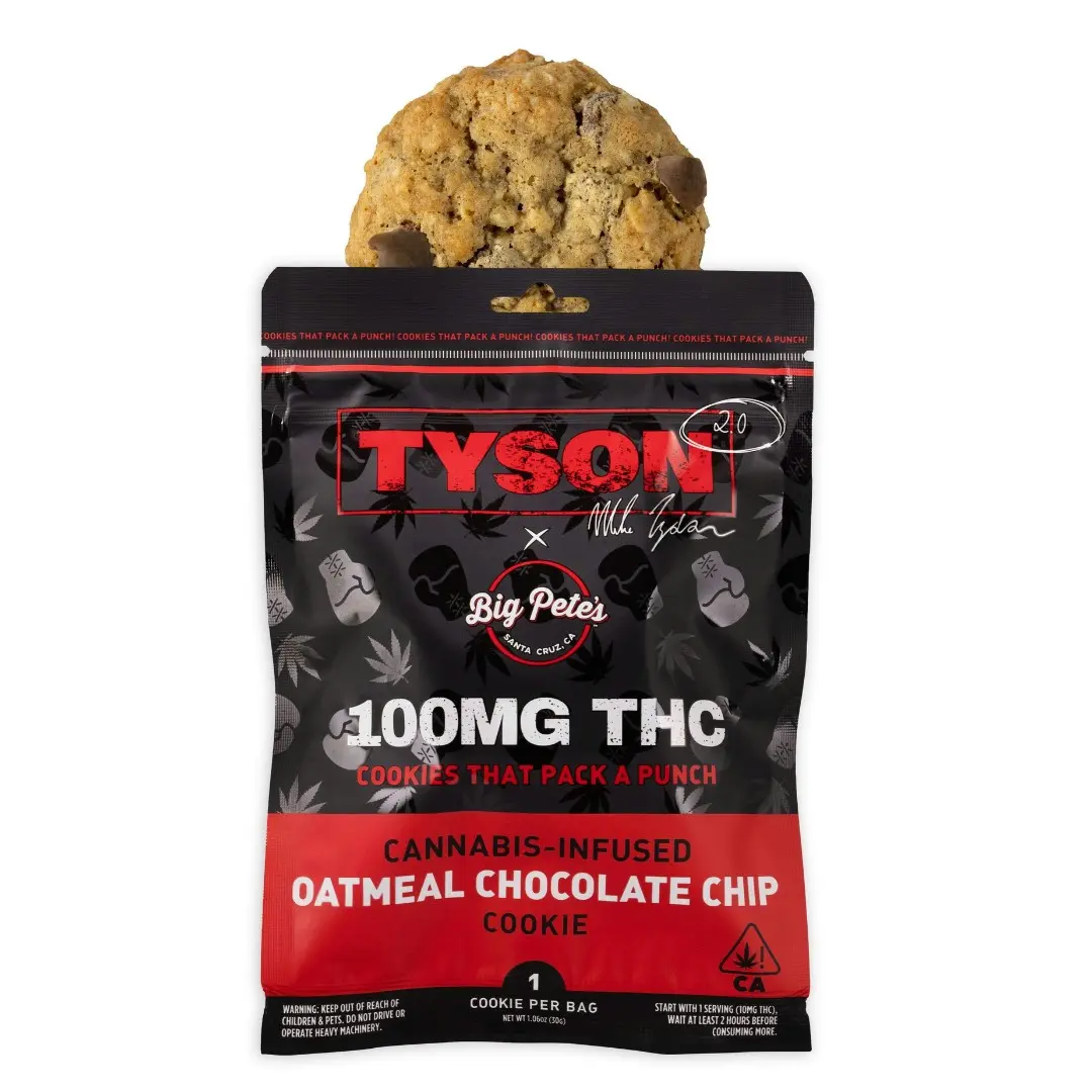 Big Pete's x TYSON 2.0 Oatmeal Cookie Extra Strength Indica 100mg