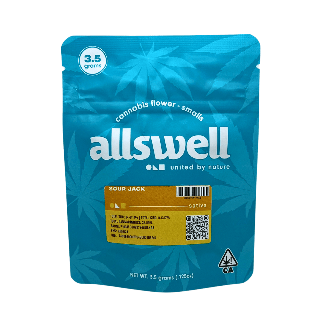 Allswell - Sour Jack Smalls Flower Indica 3.5g