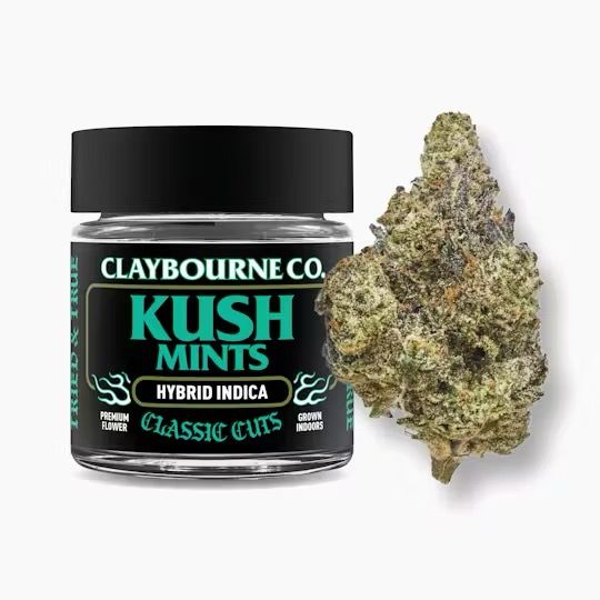 Claybourne Co.- Kush Mints 3.5g (I/H)