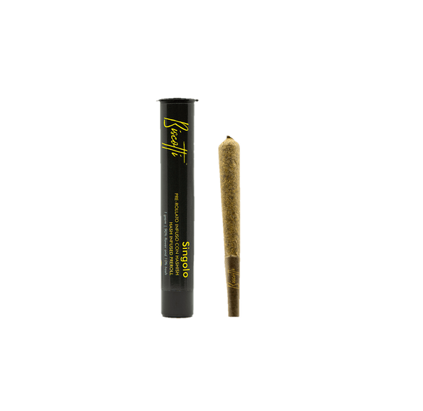 Biscotti Wedding Crasher x OG Twist 1g Hash Infused Pre Rolls 26.26%