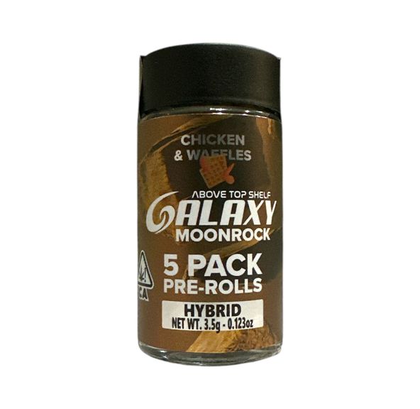 Galaxy Moonrock - Chicken & Waffles 5pk Prerolls 3.5g