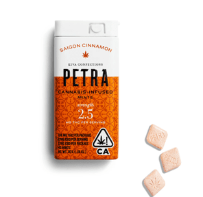 Kiva Petra Mints Saigon Cinnamon 100mg THC / 100mg CBD 1:1