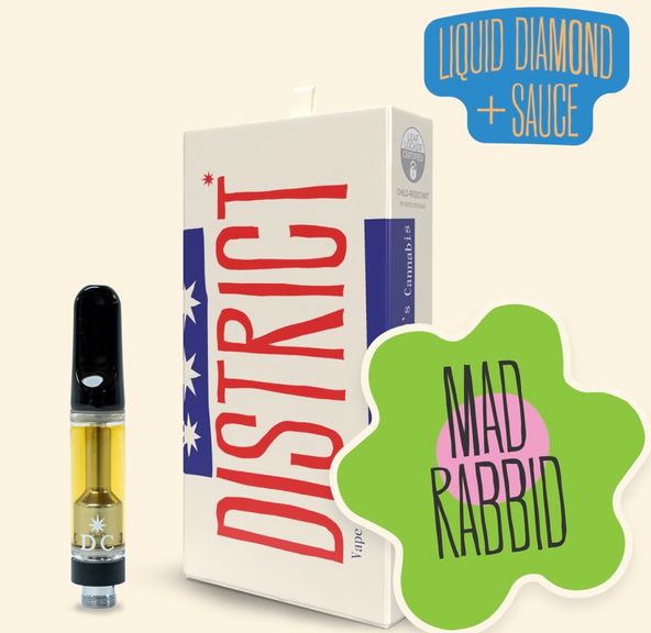 Cart- Mad Rabbid- Liquid Diamonds Live Resin