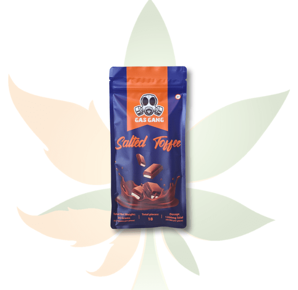 Gas Gang - Chocolate Bar - Salted Toffee (1200mg THC)