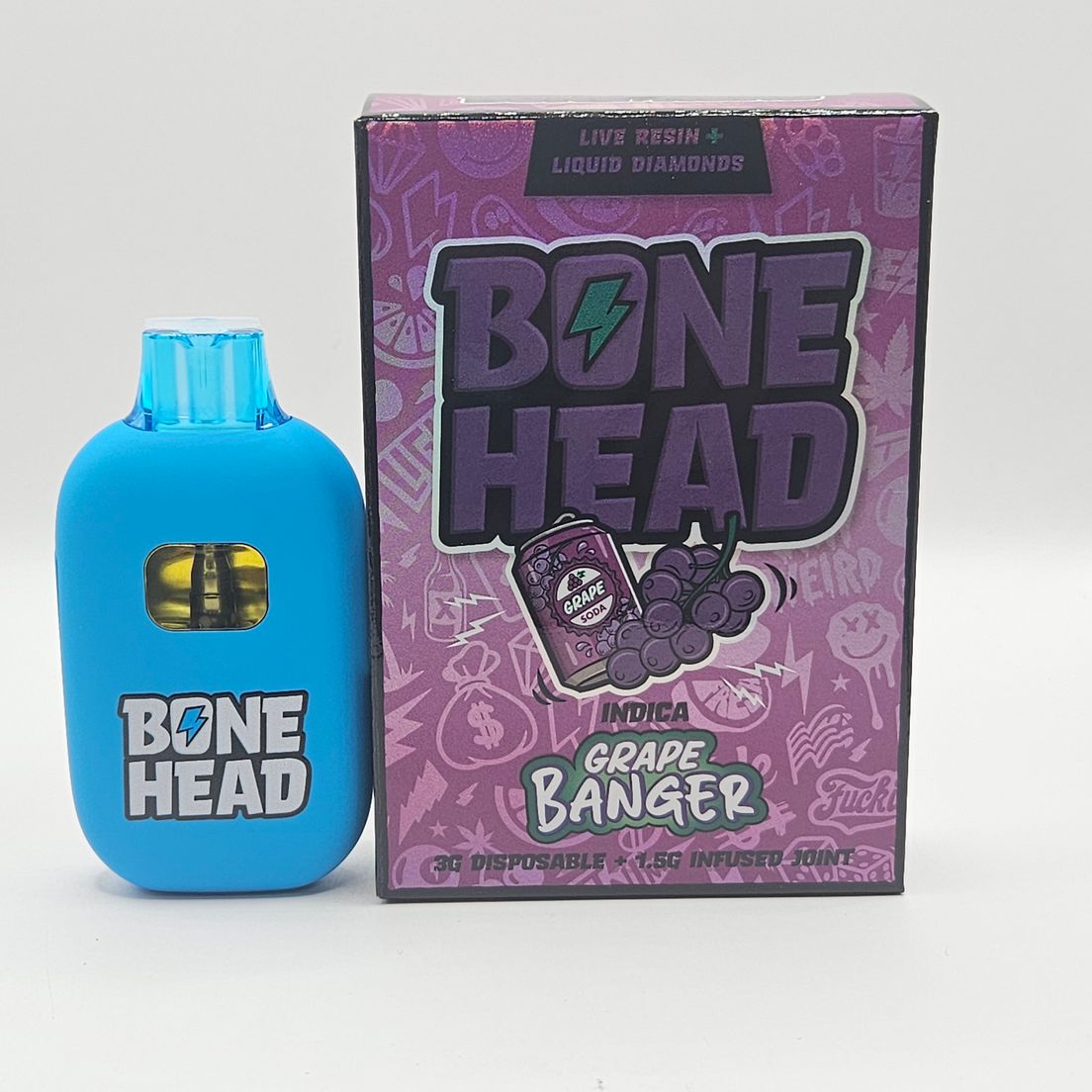 Bone Head - Disposable - Grape Banger - 3G