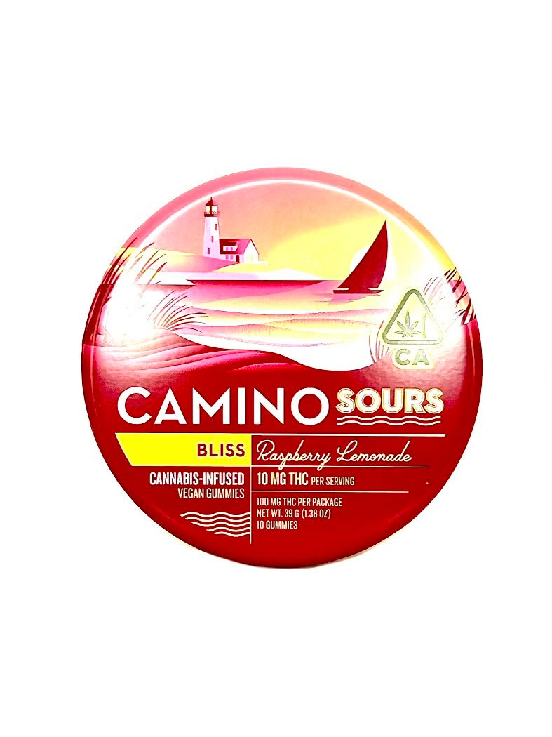 Camino - Sours - Raspberry Lemonade - 100mg / 10ct