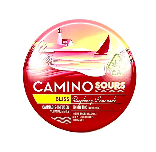 Camino - Sours - Raspberry Lemonade - 100mg / 10ct